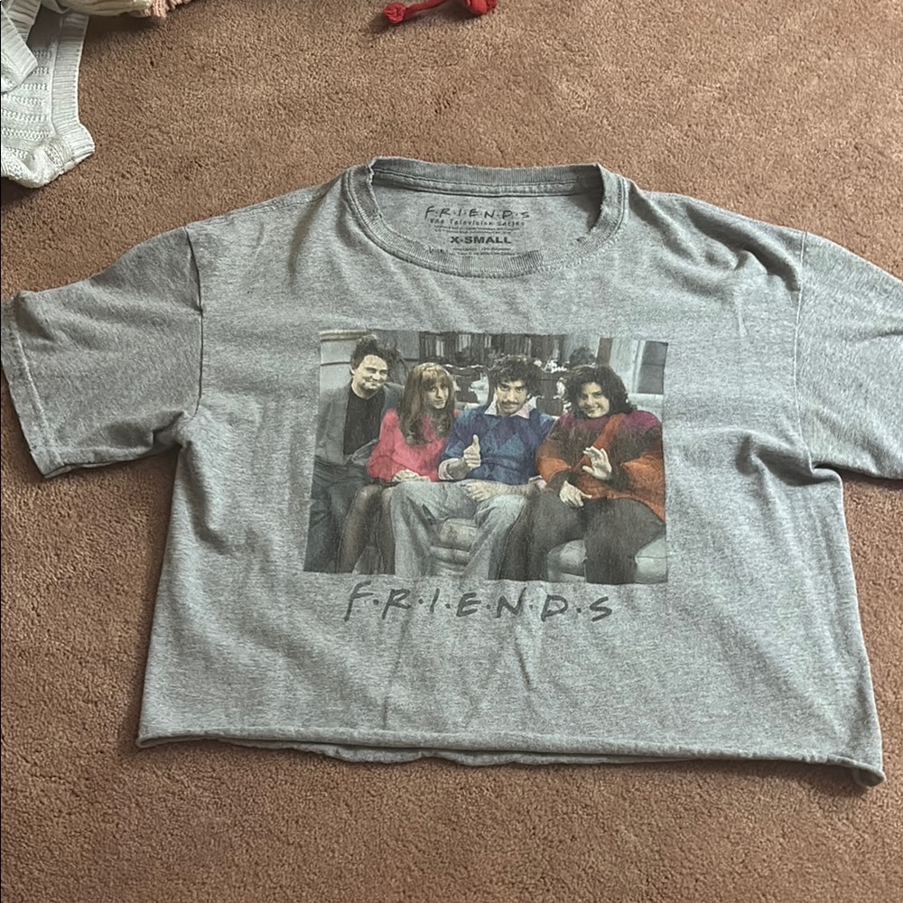 Gray Friends Graphic T-Shirt